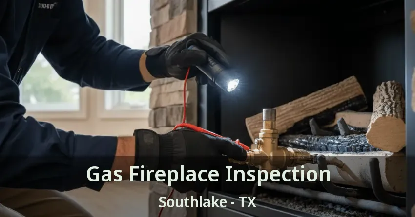Gas Fireplace Inspection Southlake - TX