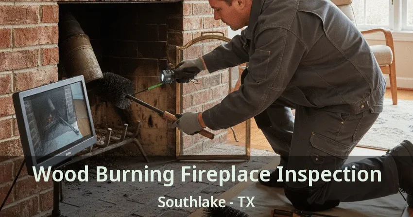 Wood Burning Fireplace Inspection Southlake - TX